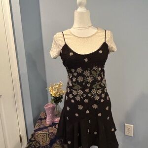 NWT kimchi blue embroidered dress